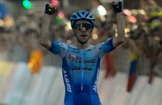 YATES LA ETAPA Y CARAPAZ LA MAGLIA
