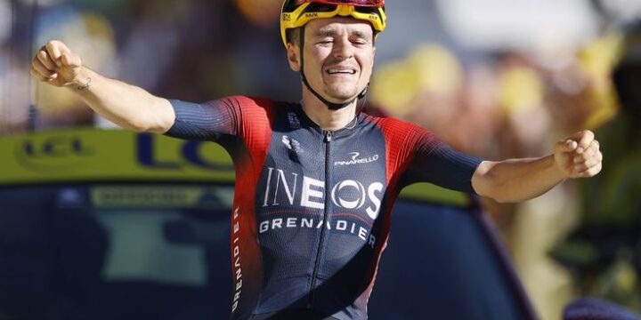 PIDCOCK REY EN ALPE D´HUEZ