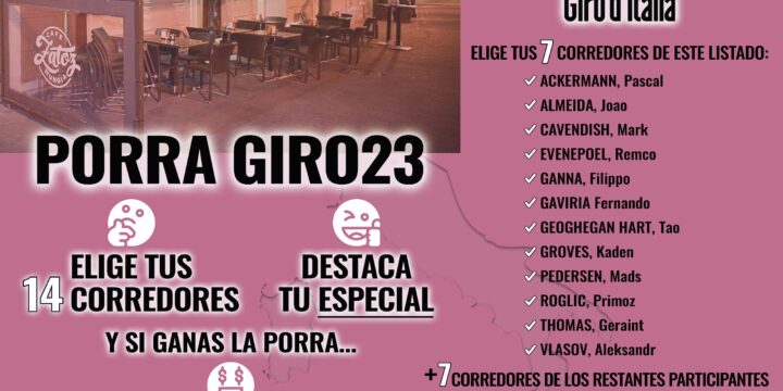 LISTA DE FAVORITOS GIRO23